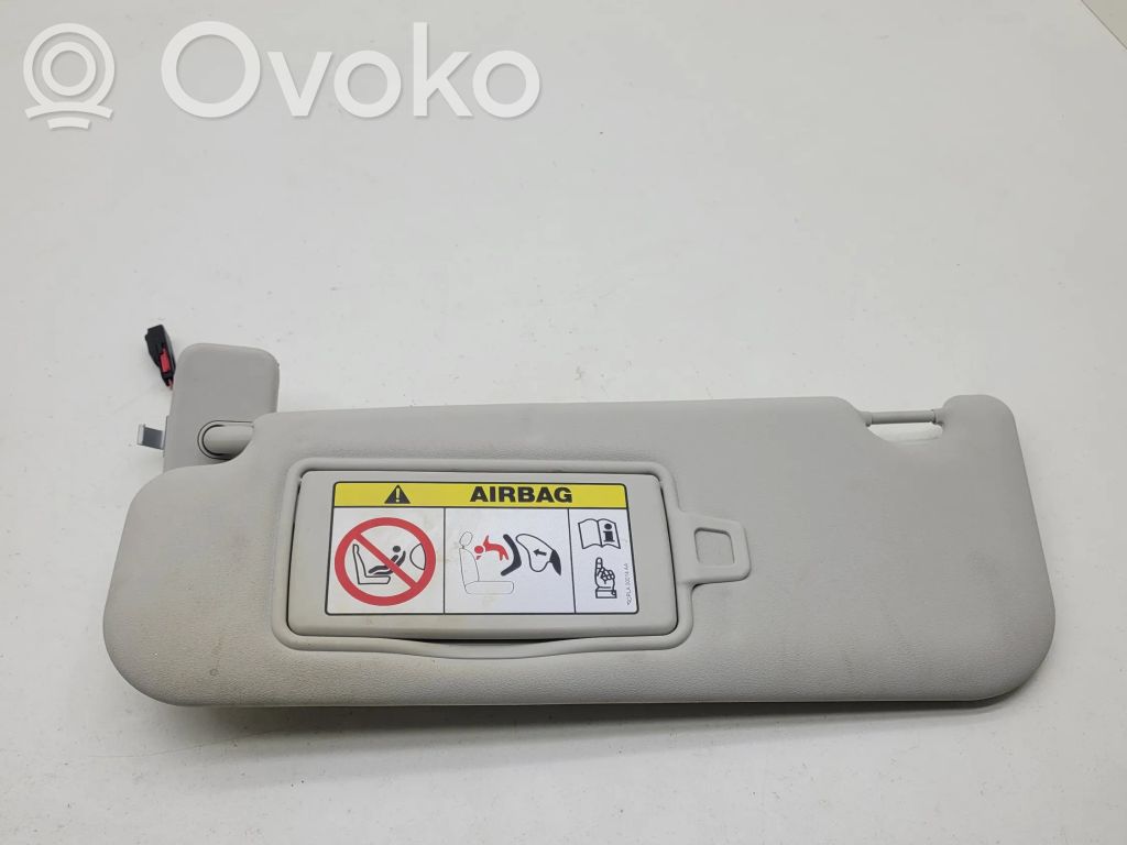 Jaguar XE Sun visor 