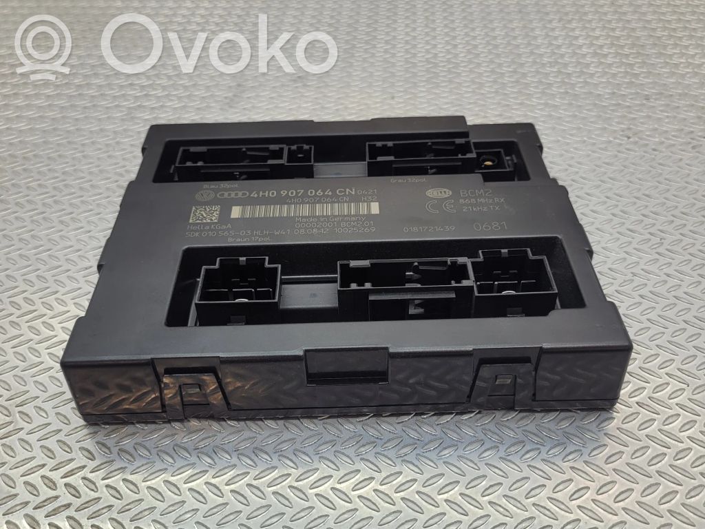 Audi A6 S6 C7 4G Moduł / Sterownik komfortu 