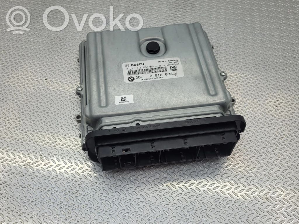 BMW 6 F12 F13 Engine control unit/module 