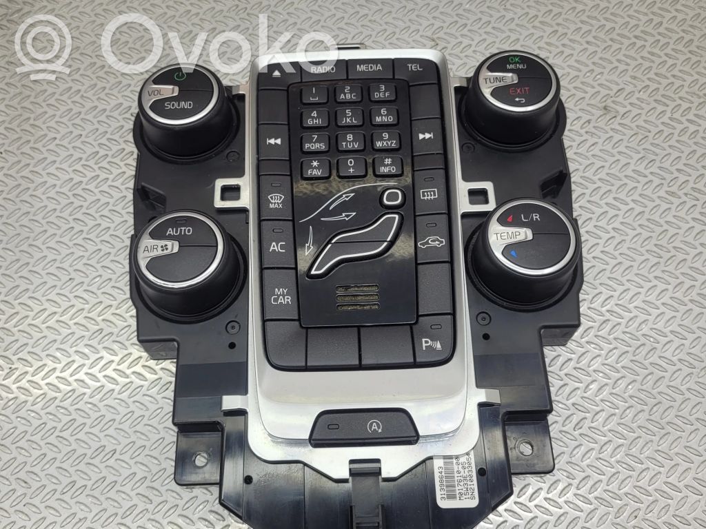 Volvo V40 Cross country Climate control unit 