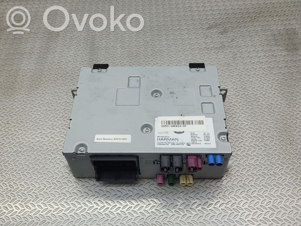 Jaguar XE Radio/CD/DVD/GPS head unit 