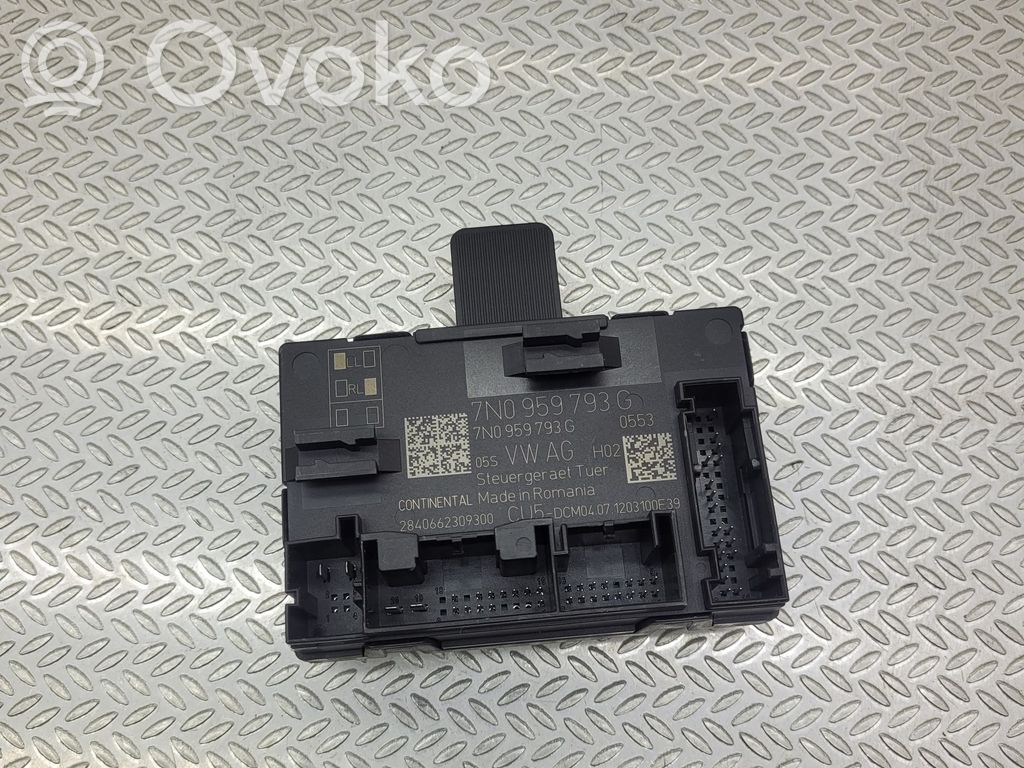 Skoda Yeti (5L) Unité de commande module de porte 