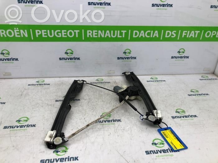 Peugeot 308 Meccanismo di sollevamento del finestrino anteriore senza motorino