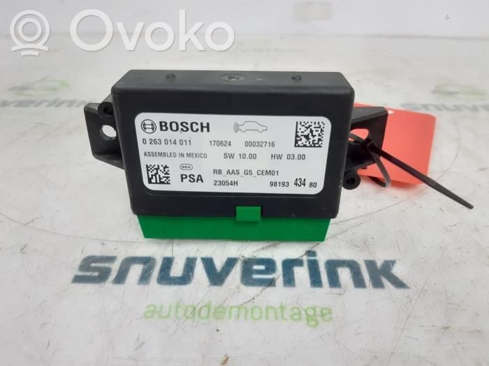 Citroen C3 Steuergerät Einparkhilfe Parktronic PDC 