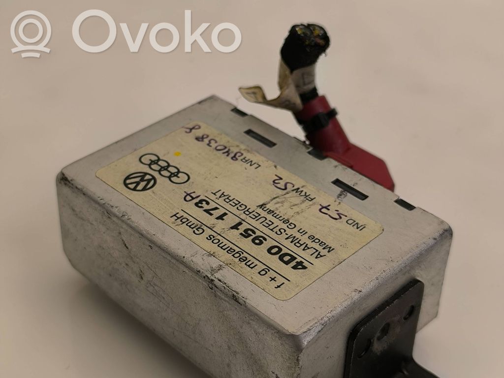 Audi A8 S8 D2 4D Alarm control unit/module 