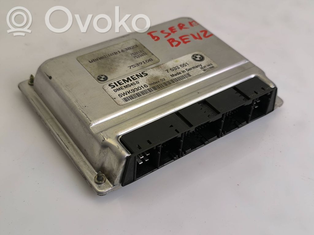 BMW Z4 E85 E86 Engine control unit/module 