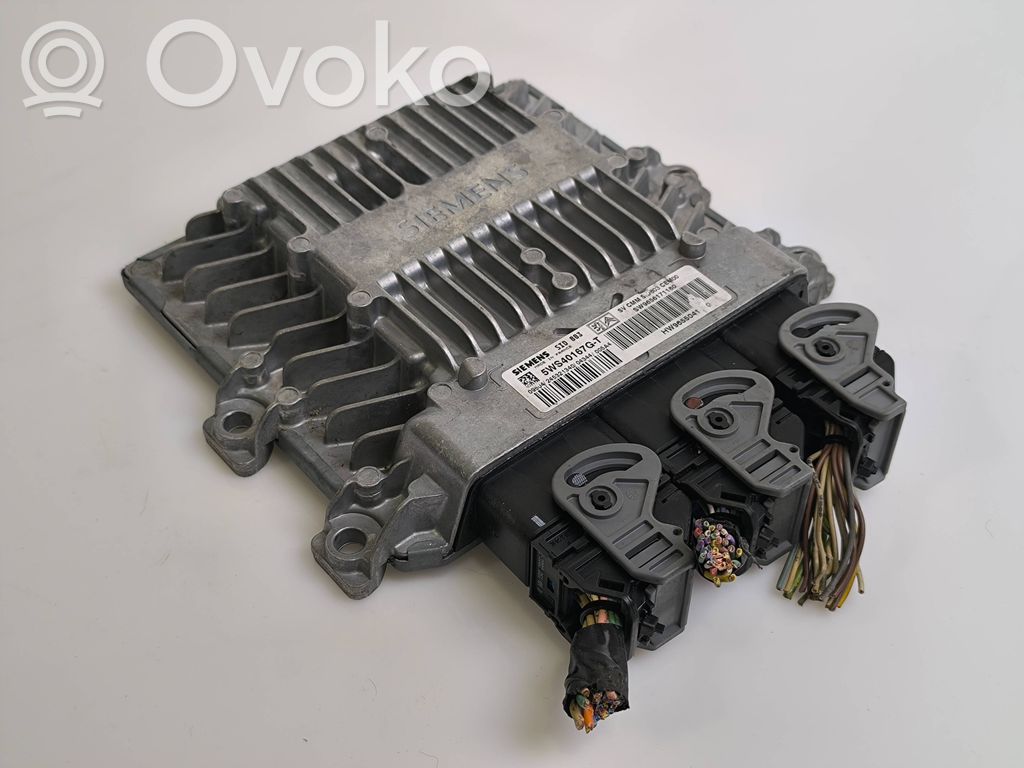 Engine control unit/module   9656171180,5WS40167GT,W9655041