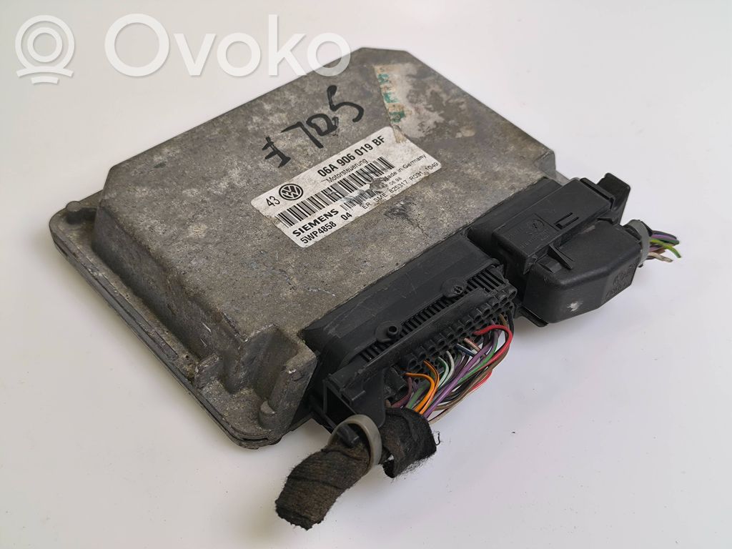 Engine control unit/module   06A906019BF,5WP4858