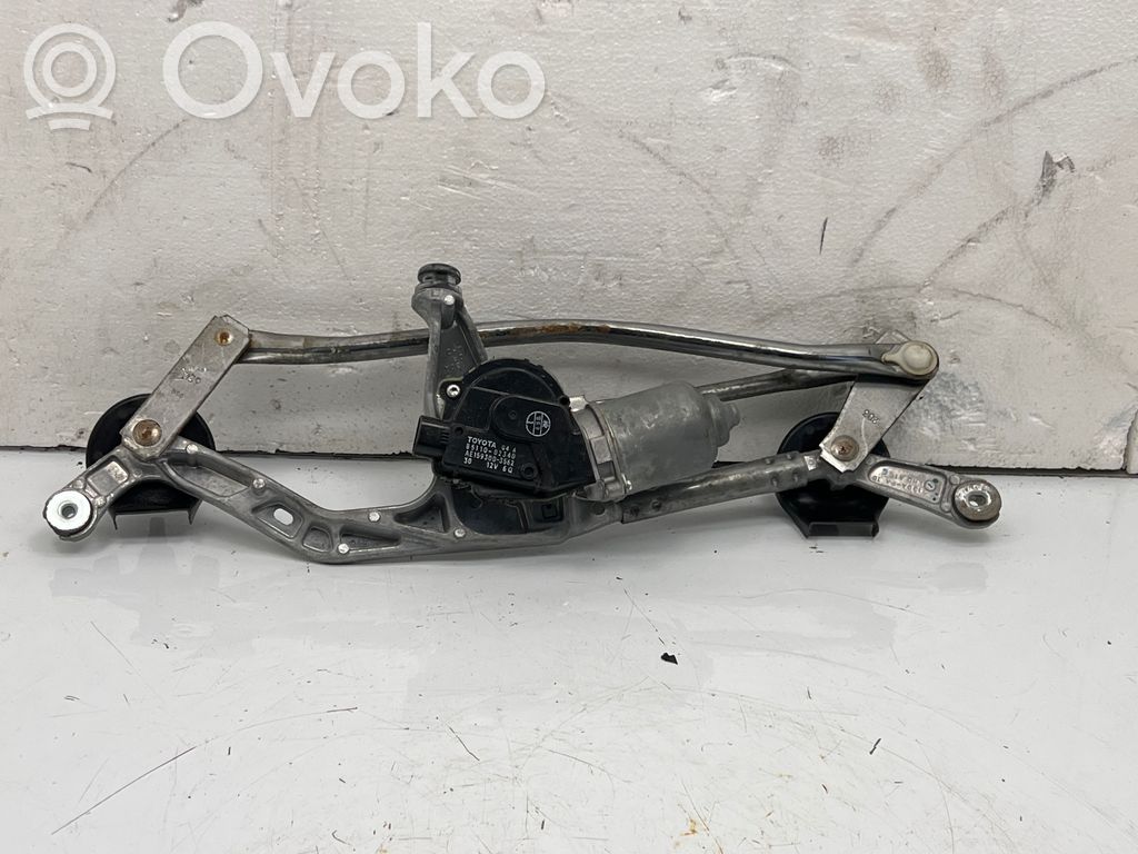 Toyota Auris E180 Mechanizm i silniczek wycieraczek szyby przedniej / czołowej 