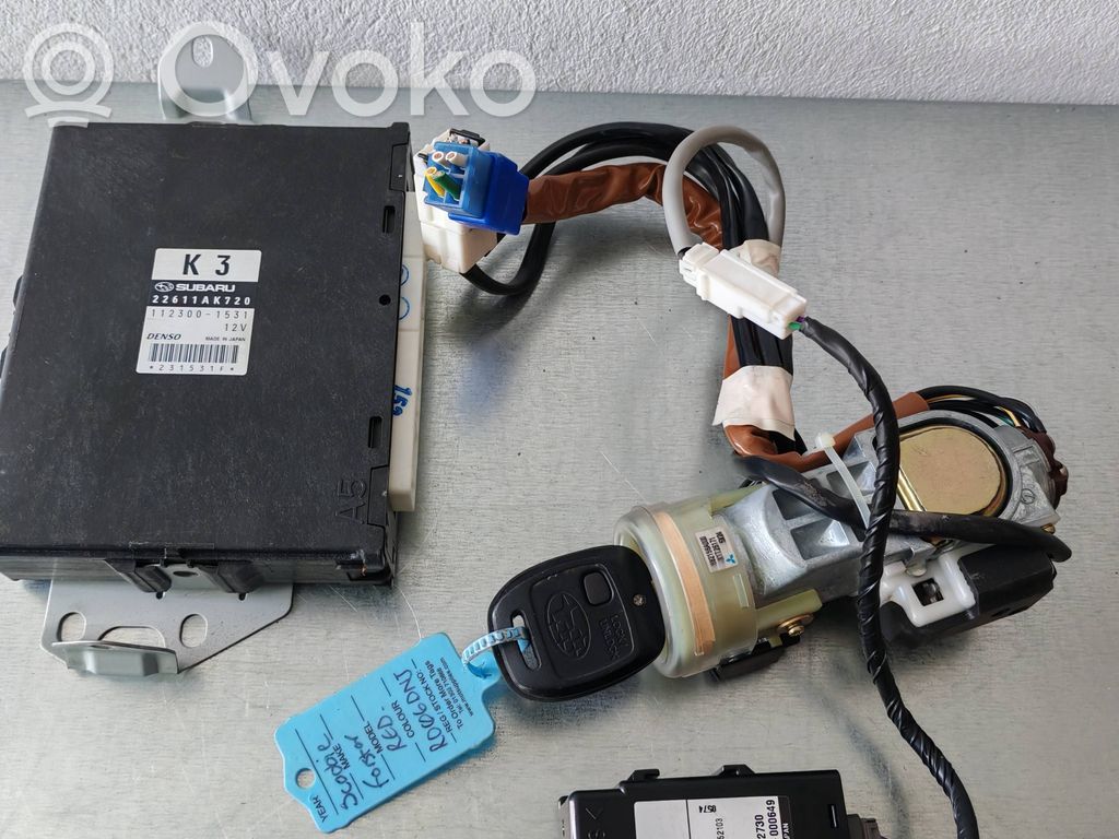 Subaru Forester SG Engine ECU kit and lock set 