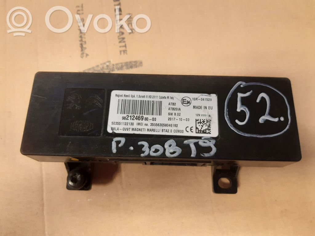 Peugeot 308 Phone control unit/module 