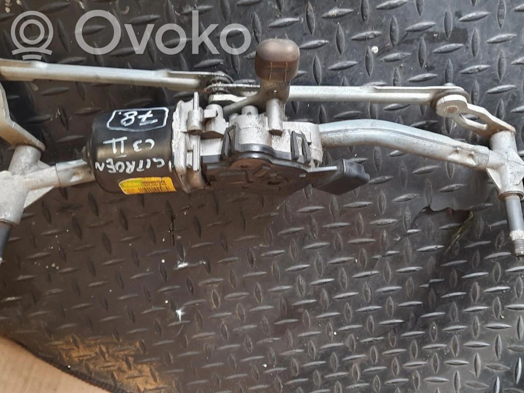 Citroen C3 Front wiper linkage and motor 