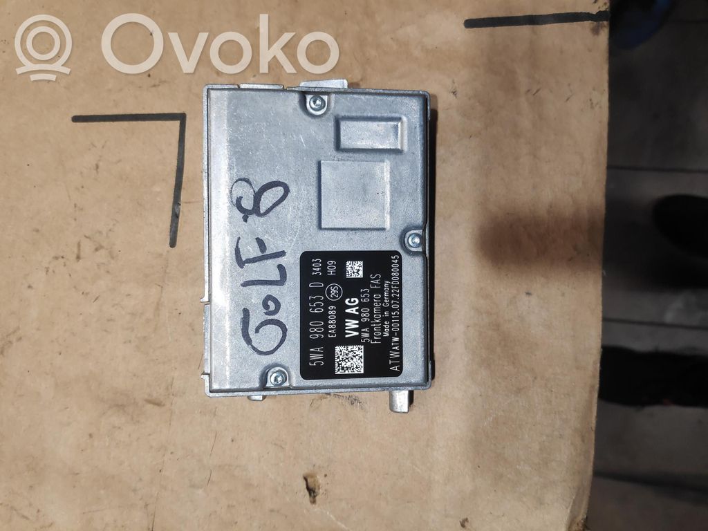 Volkswagen Golf VIII Windshield/windscreen camera 