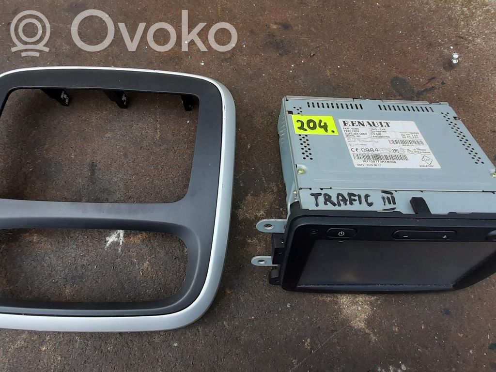 Renault Trafic III (X82) Считывающее устройство CD/DVD навигации (GPS) 