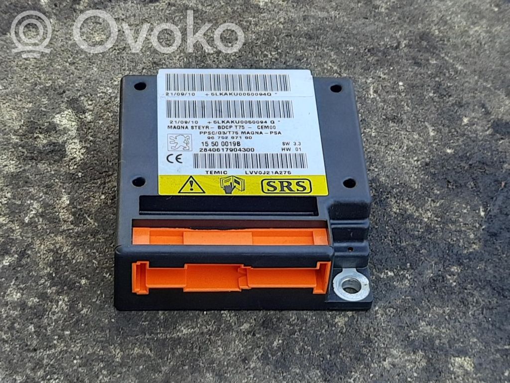 Peugeot RCZ Airbag set 