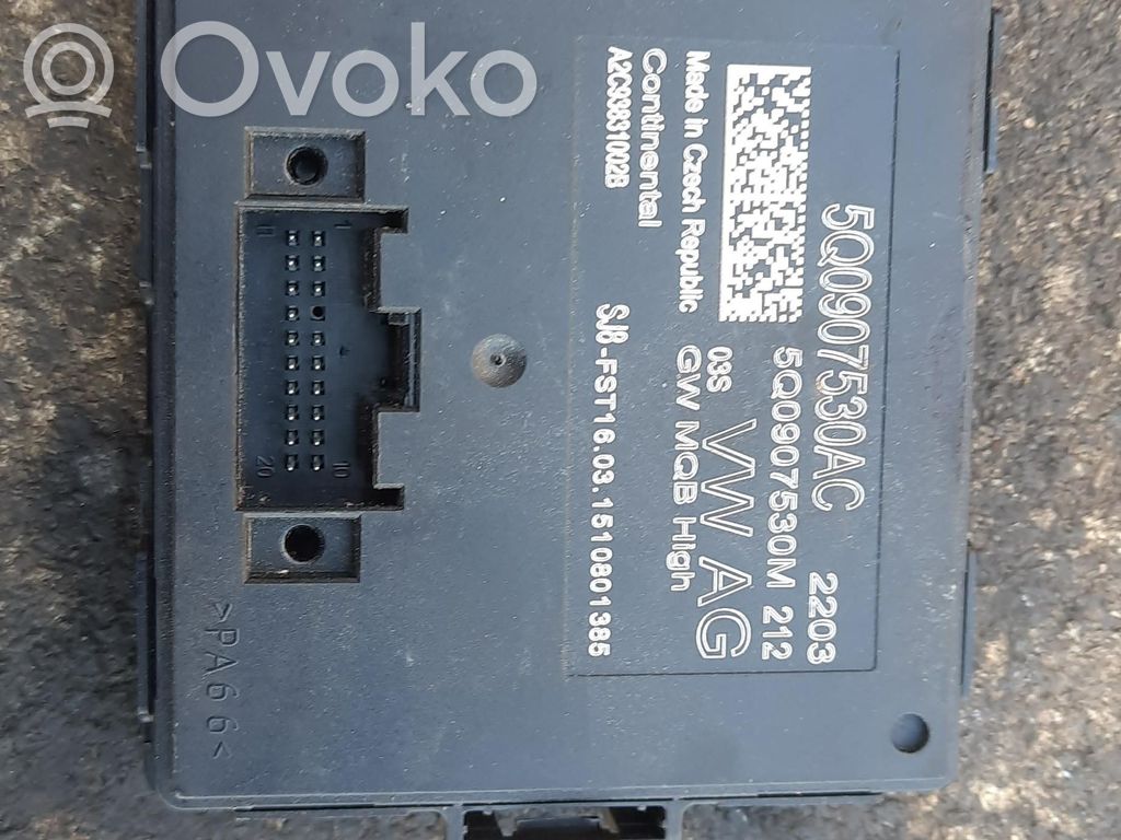 Volkswagen PASSAT B8 Comfort/convenience module 