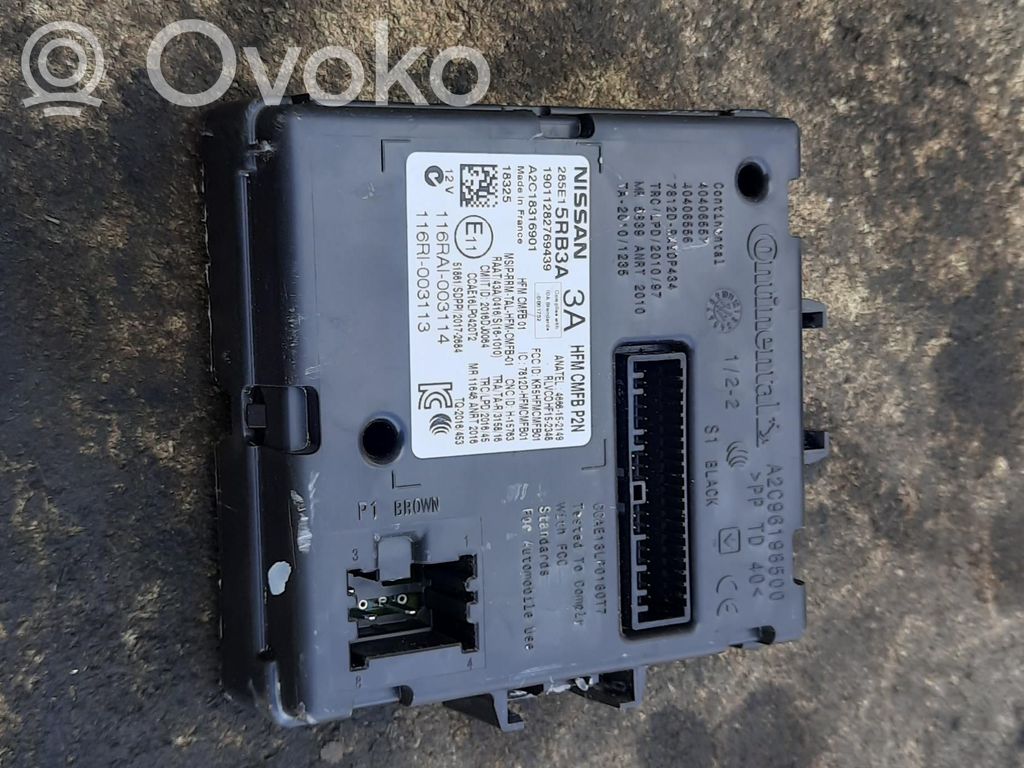 Nissan Micra K14 Unité de commande, module ECU de moteur 