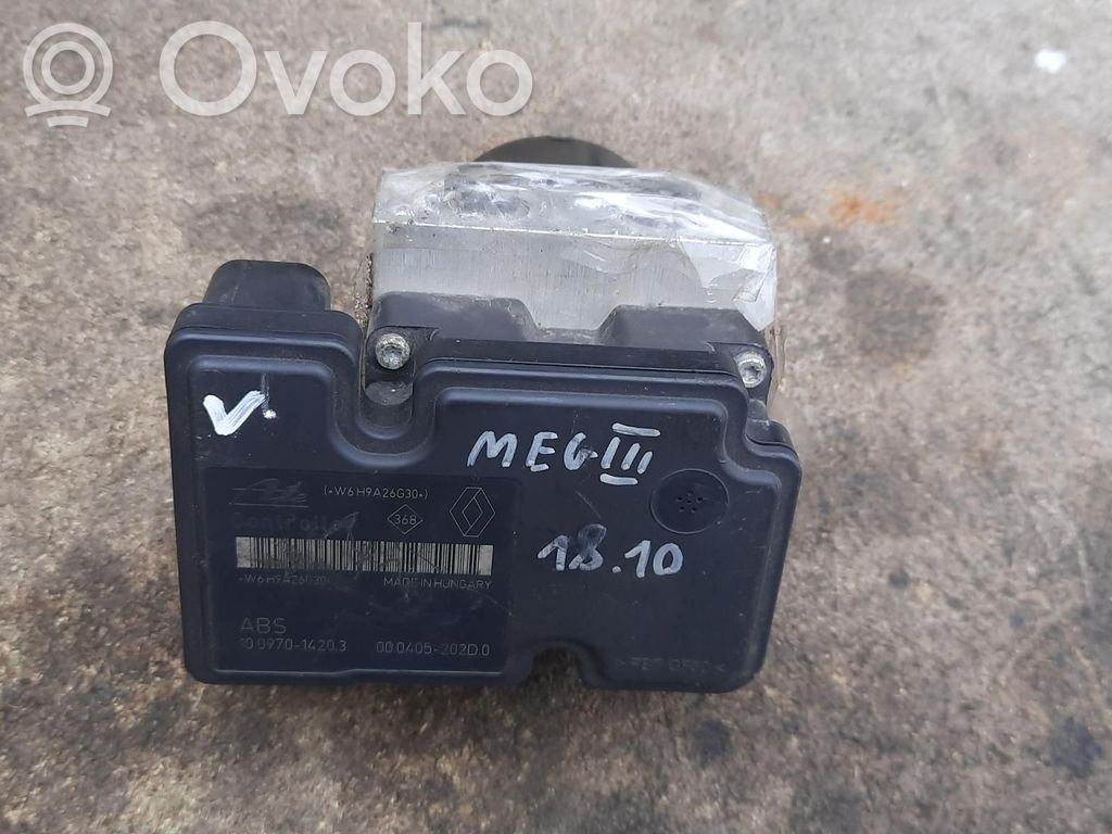 Renault Megane III ABS bloks 