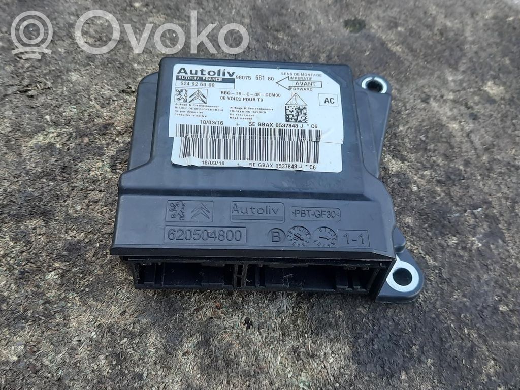 Peugeot 308 Airbag control unit/module 