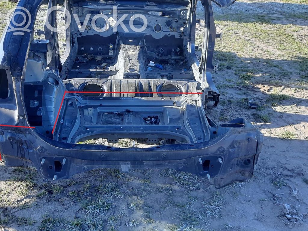 BMW X1 E84 Hinteres Karosserieteil 