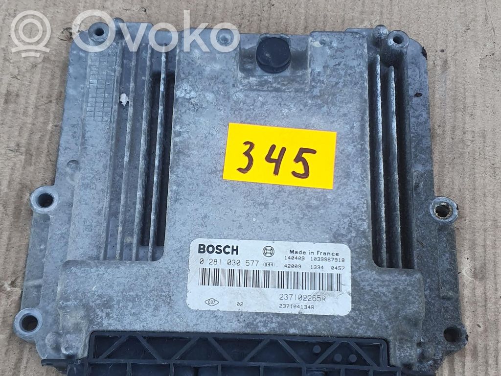 Renault Master III Engine control unit/module ECU 