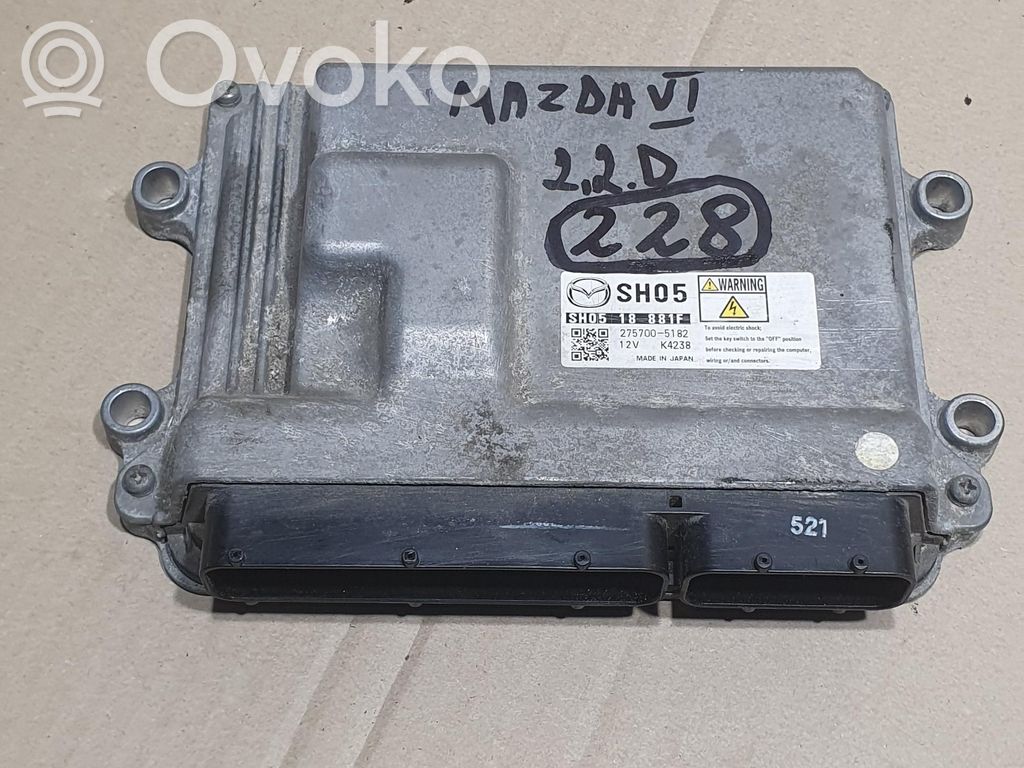 Mazda 6 Engine control unit/module ECU 