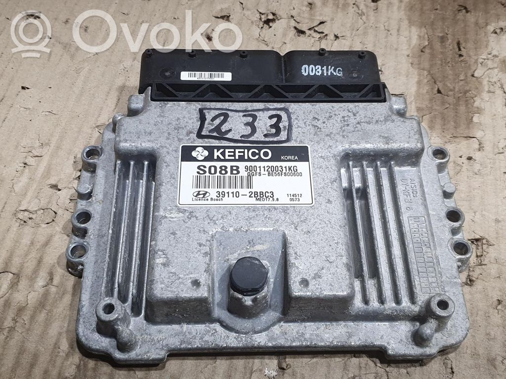 Hyundai Veloster Unité de commande, module ECU de moteur 
