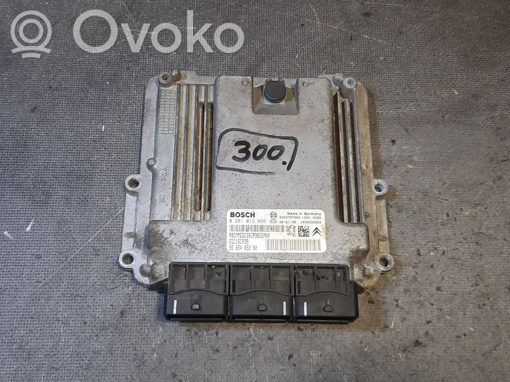 Citroen C-Crosser Engine control unit/module ECU 