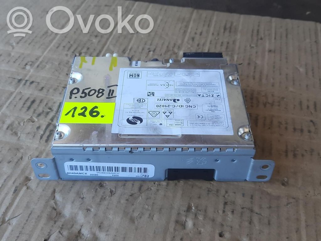 Peugeot 508 II Navigation unit CD/DVD player 