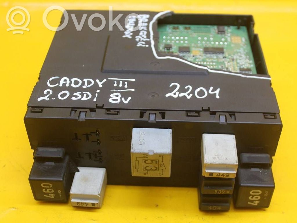 Volkswagen Caddy Sulakemoduuli 