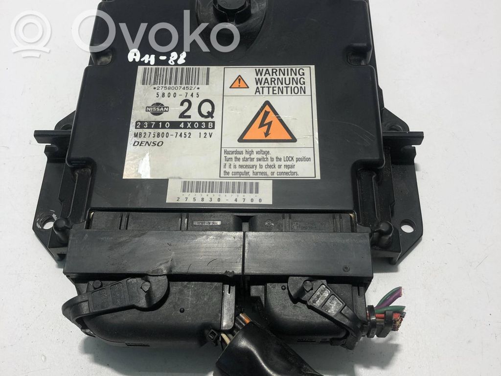 Nissan Navara D40 Engine control unit/module 