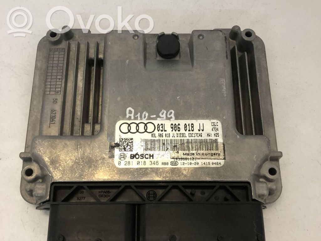 Audi A4 S4 B8 8K Engine control unit/module 