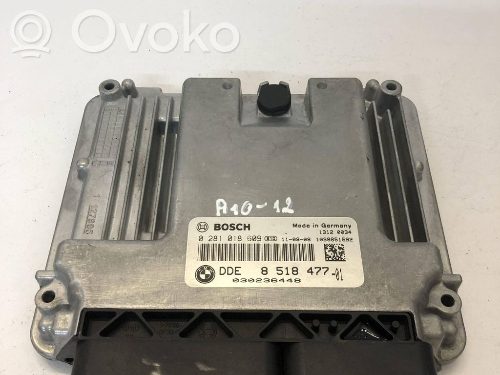 BMW 5 F10 F11 Engine ECU kit and lock set 