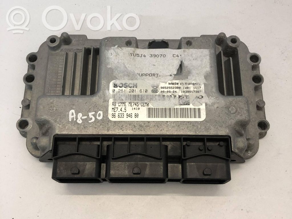 Peugeot 307 Engine control unit/module 