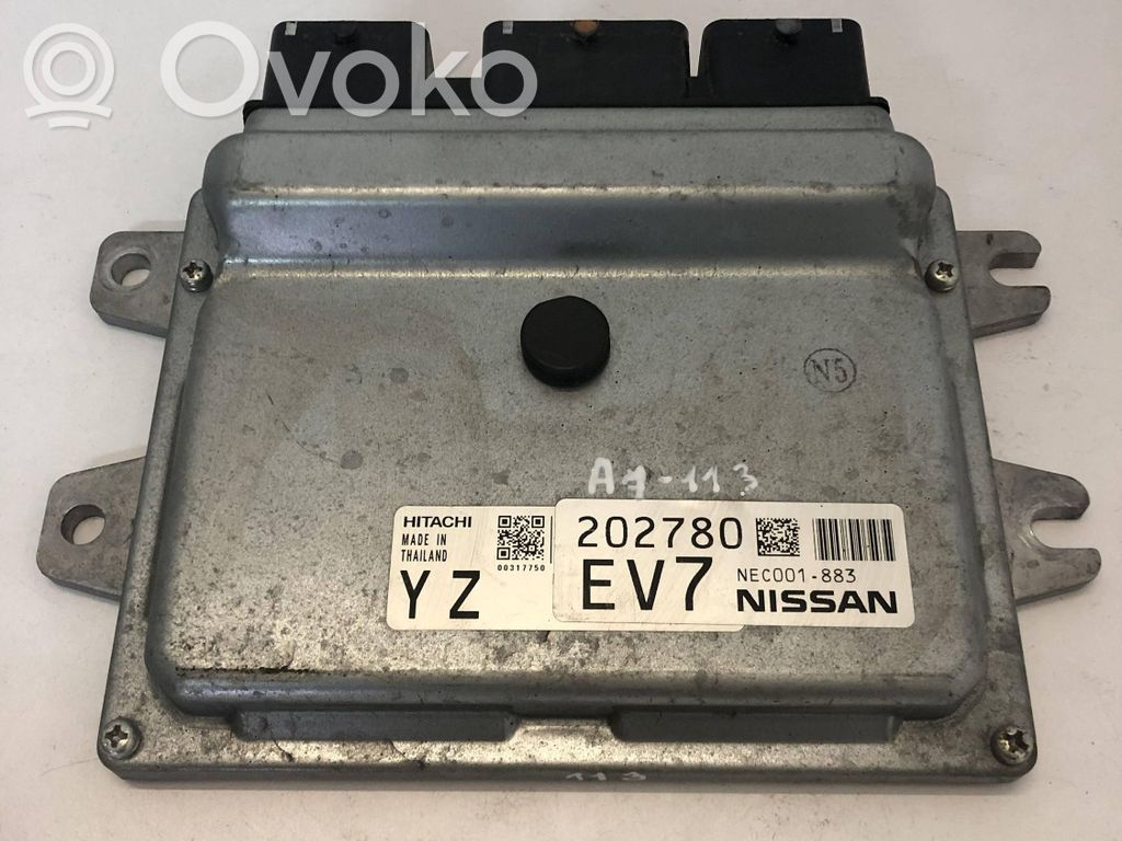 Nissan Micra Engine control unit/module 