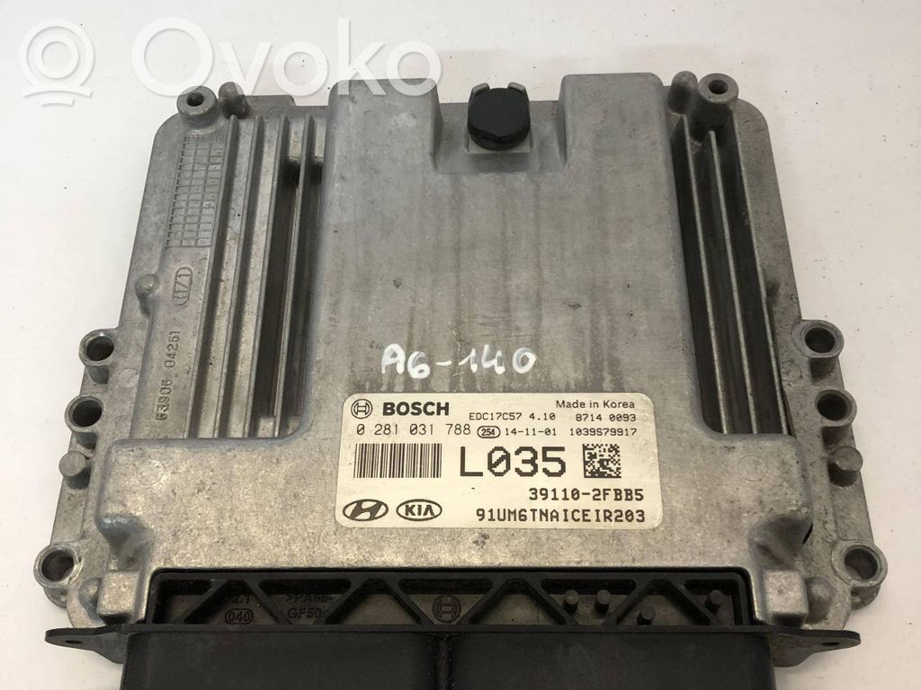 KIA Sorento Engine control unit/module 