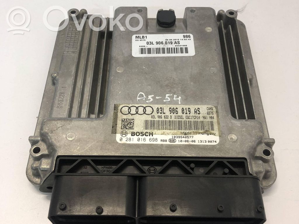 Audi Q5 SQ5 8R Engine control unit/module 
