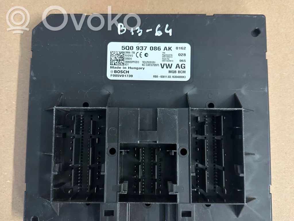 Skoda Octavia Mk3 (5E) Moduł / Sterownik komfortu 