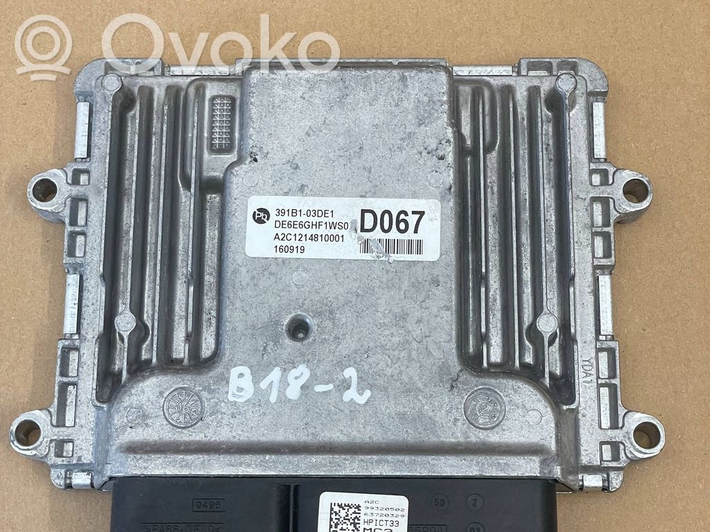 KIA Niro Engine control unit/module 