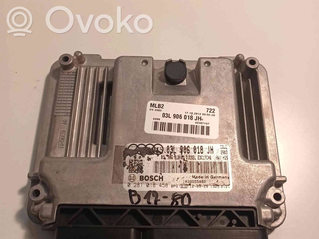 Audi A5 Sportback 8TA Engine control unit/module 