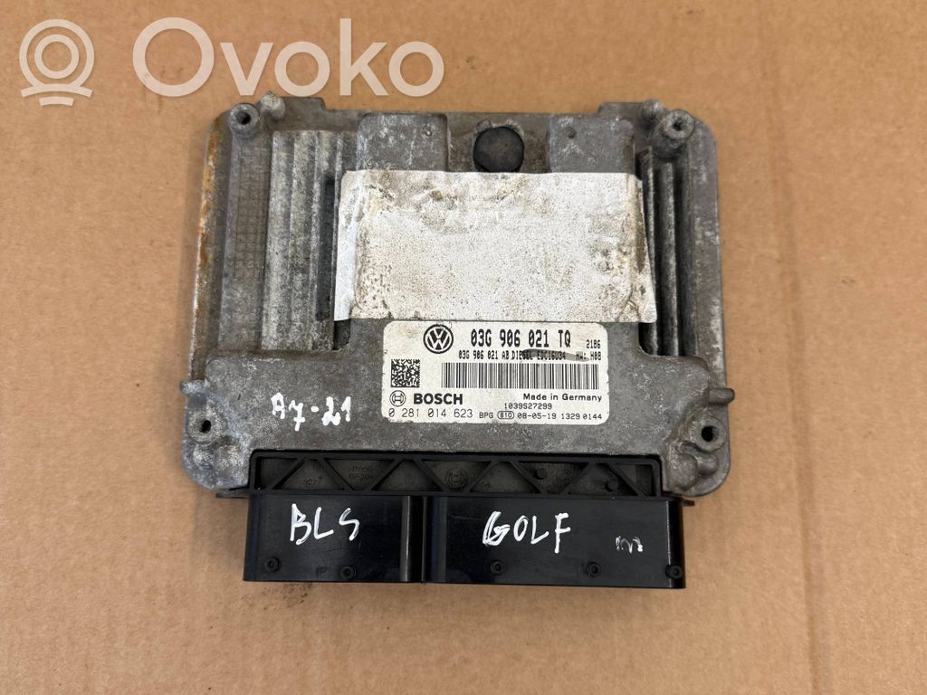 Engine control unit/module   03G906021TQ,0281014623,03G906021AB