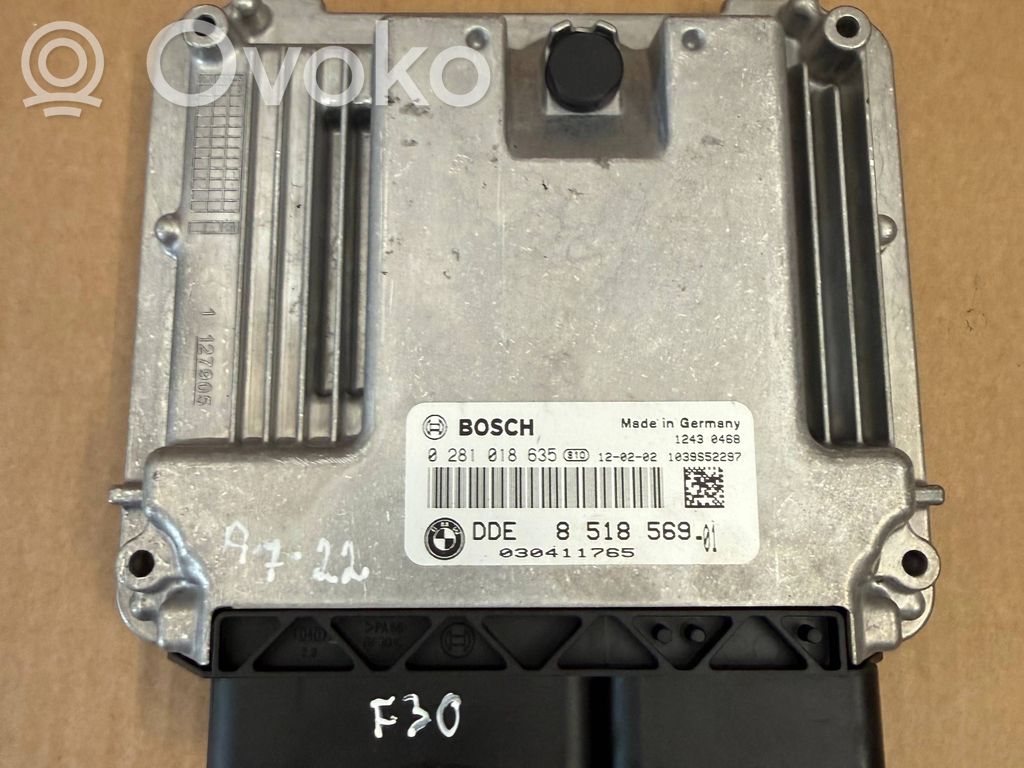 Sterownik / Moduł ECU   0281018635,8518569,030411765,518569
