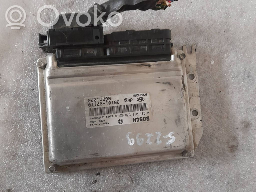 Engine control unit/module   A0281010578,0281010578