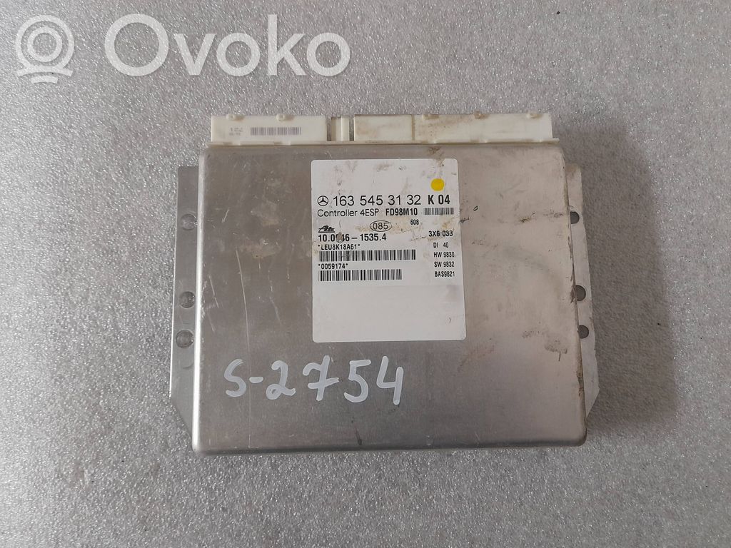 Mercedes-Benz ML W163 Moduł / Sterownik ESP 