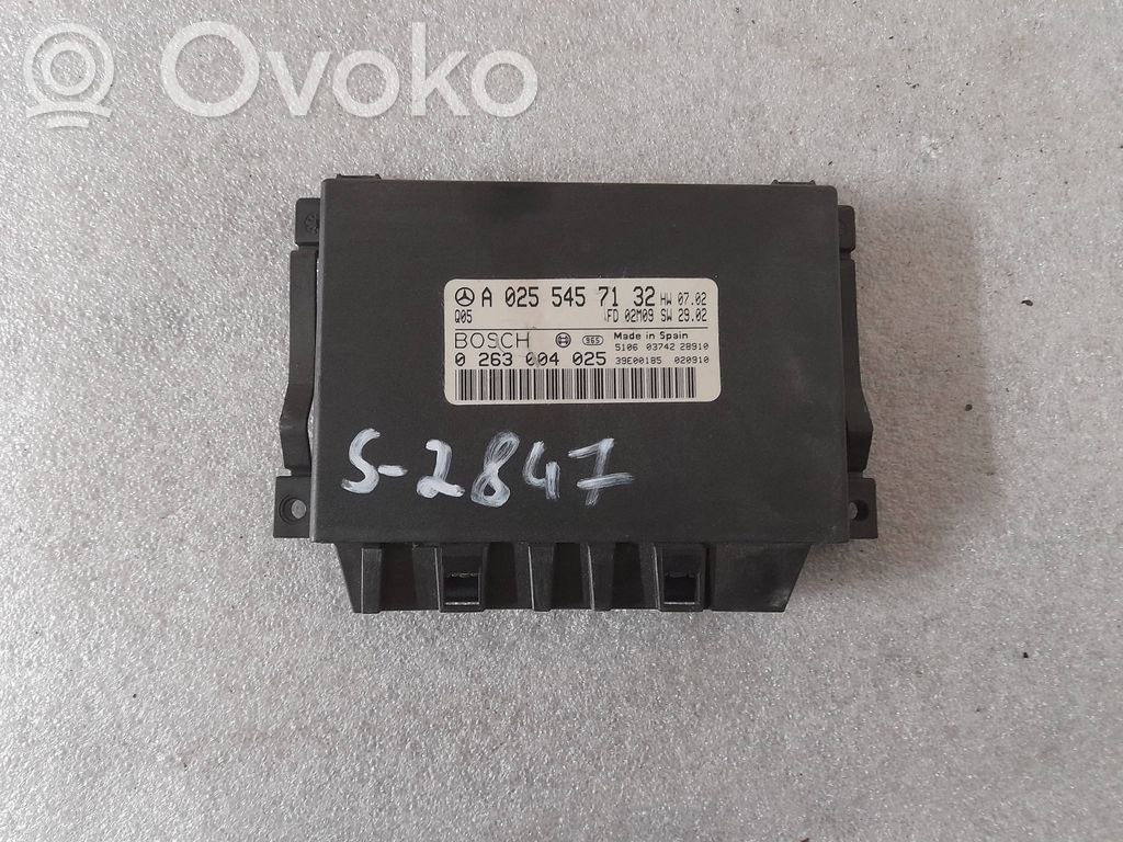Mercedes-Benz E W211 Parking PDC control unit/module 
