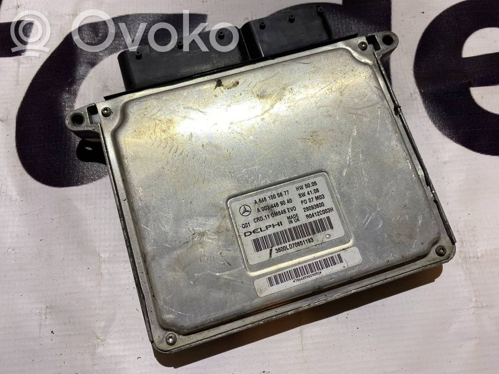 Mercedes-Benz C W204 Engine control unit/module 
