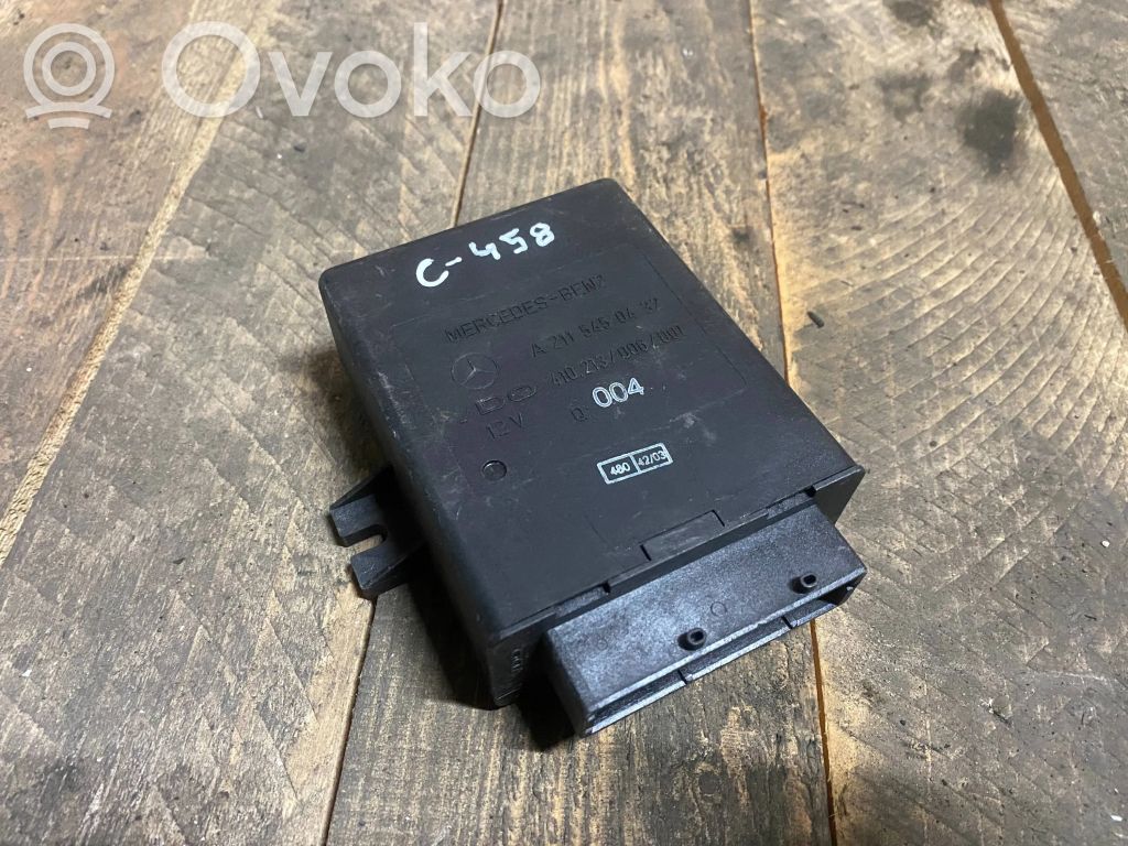 Mercedes-Benz E W211 Air suspension control unit module (rear) 