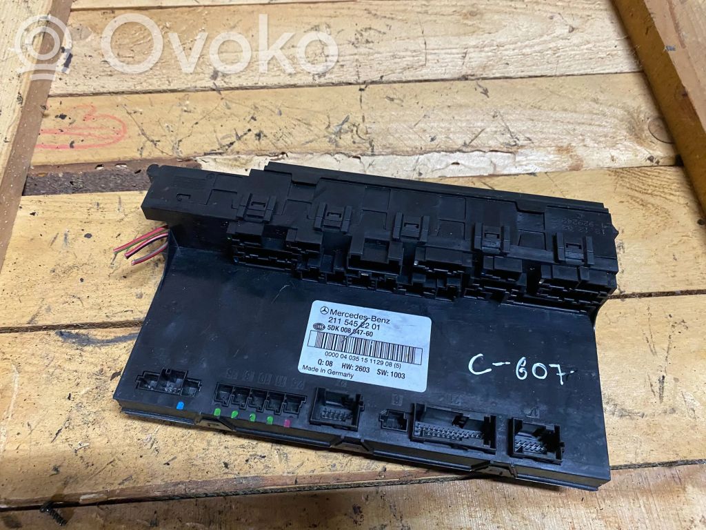 Mercedes-Benz E W211 SAM control unit 
