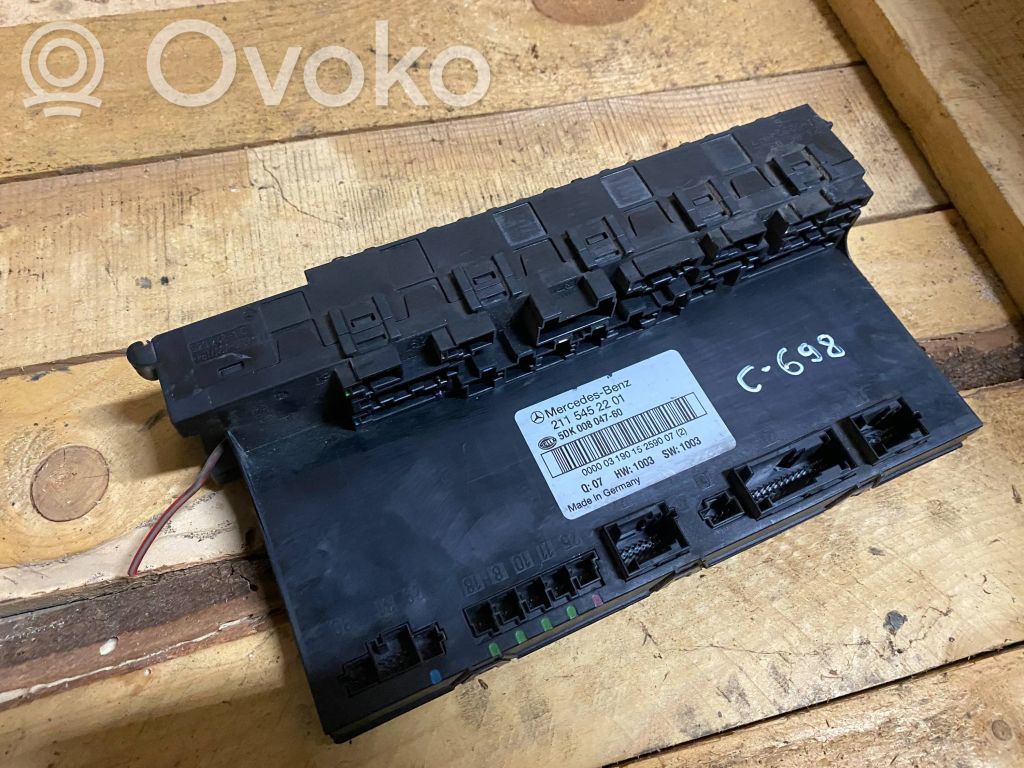 Mercedes-Benz E W211 SAM control unit 