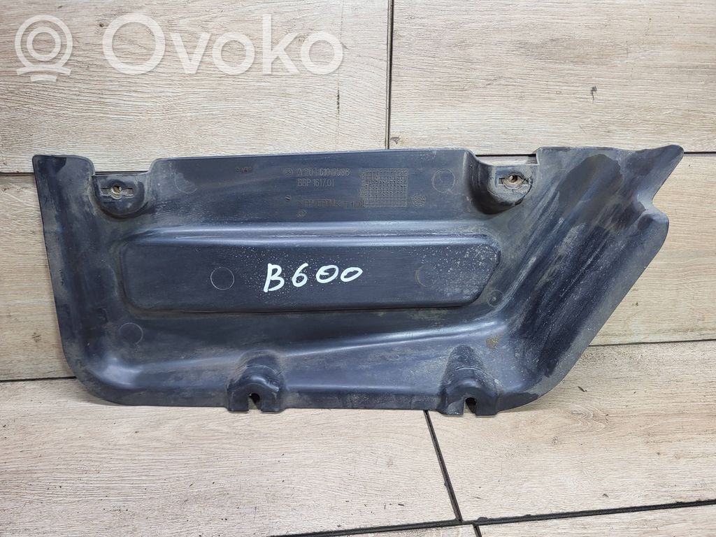 Mercedes-Benz C W204 Osłona tylna podwozia pod bagażnik 
